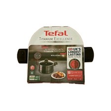 Tefal Titanium Excellence 24cm Stewpot with Lid, Non-Stick, Induction