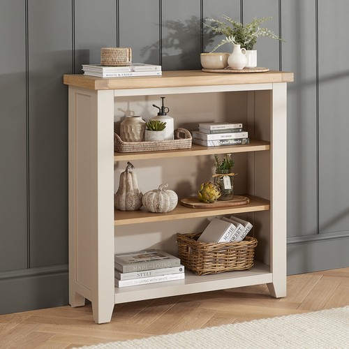 Small low bookcase cheshire - low,
