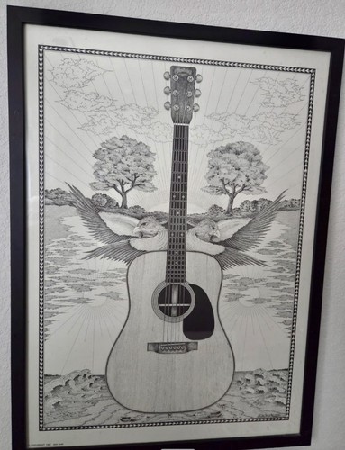 Signed vintage 1977 dick boak - vintage,