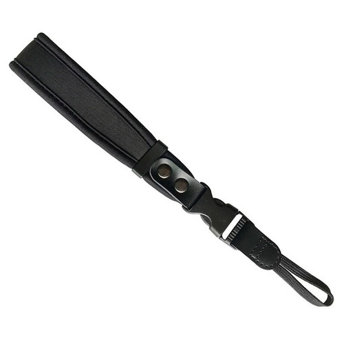 Black neoprene camera wrist - black,