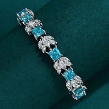 Certified 18ct Lab Grown Blue