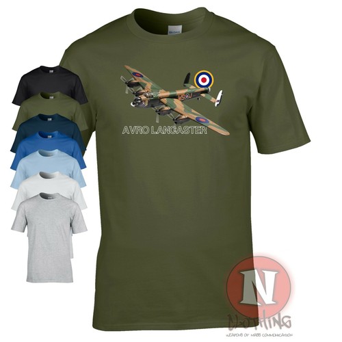 Raf lancaster bomber shirt - lancaster,
