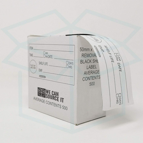 Prepped food label - prepped, in