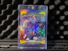 Panini Prizm 2024/25 Eberechi Eze Crystal Palace Arsenal Fireworks /10 Gold