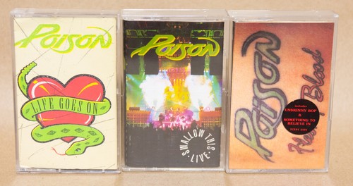Poison cassette tapes - ,