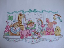 Completed Cross Stitch  " Toy