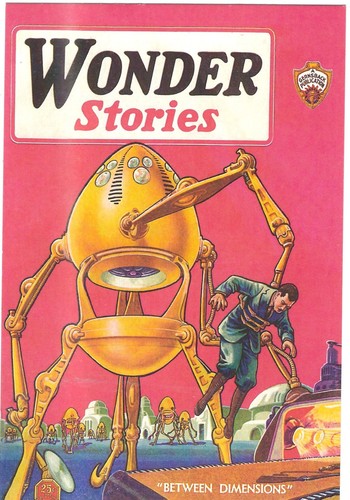Science fiction comic - science,