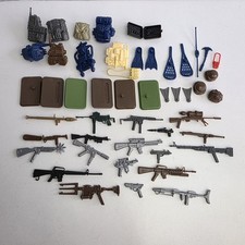 Vintage GI Joe Bundle Lot Figure Accessories Weapons Backpack Blaster V1 80s Toy