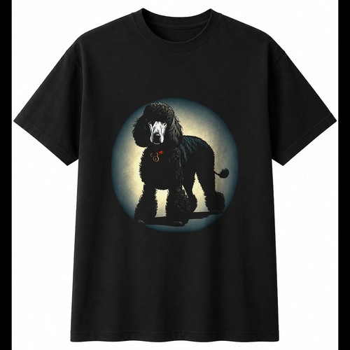 Fantasy art standard poodle - fantasy,