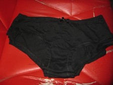 v by very girls age 11/12years black new knickers x7 pairs