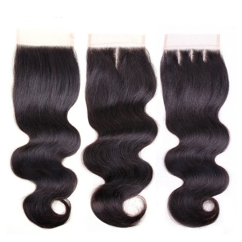 Raw human hair lace - human, closure