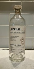 Empty 1 x ARRAN 'Quarter Cask' Single Malt Scotch Whisky Bottle 70cl - UPCYCLE