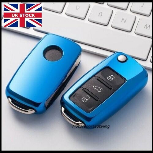 Blue key cover - blue, for