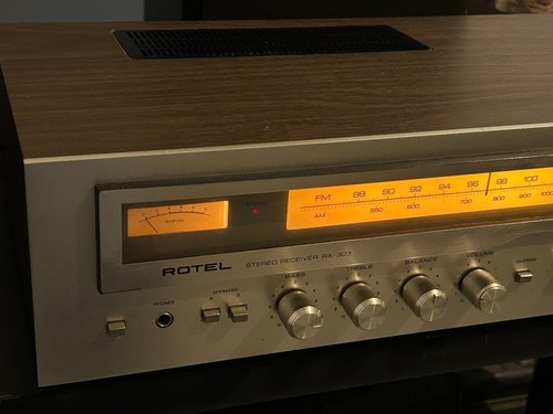 Working vintage rotel 303 - rotel, rx-303