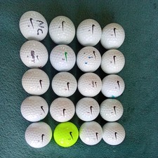 Nike X 20 Mix  used golf balls