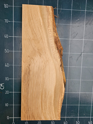Kiln dried planed oak slab - planed,