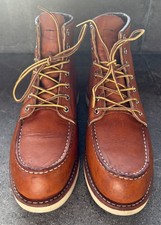 Red Wing 875 Moc Toe Boots Oro
