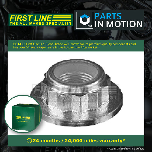 Hub nut rear fhn224 first - fhn224, line