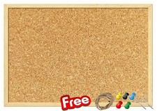 NATURAL CORK PIN NOTICE BOARD
