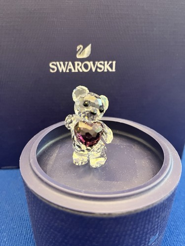 Swarovski kris bear - bear, heart