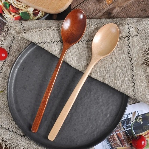 Wooden spoon set kitchen - spoon,