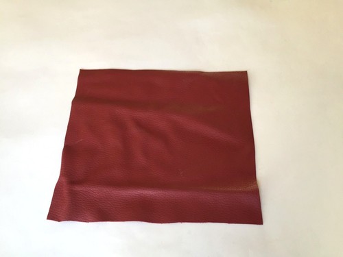 Real leather dull burgundy - real,