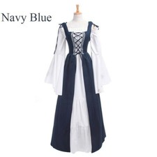 Medieval Women Corset Renaissance Dresses Costume Cosplay Party Fancy Dresses