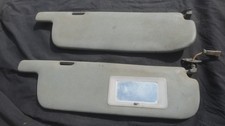 VW TRANSPORTER T25 ILLUMINATED SUN VISORS WITH MIRROR T3 PAIR