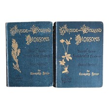 Rare 1896 Wayside & Woodland Blossoms First & Second Series Edward Step