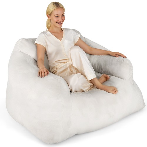 Bean bag chair - velvet, plush
