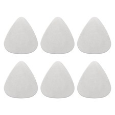 6x Stainless Steel Guitar Picks - Silver B4D83097