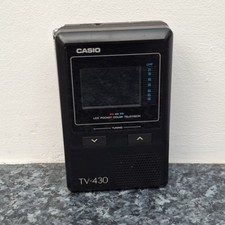 Casio TV-430 LCD Pocket Colour Television Handheld Mini Vintage FAULTY FOR PARTS