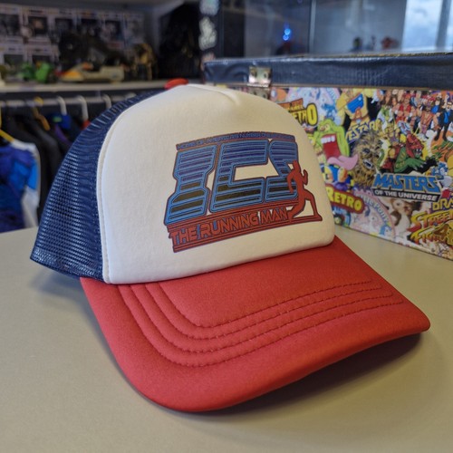 Running man ics snapback - running,