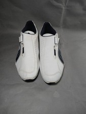 Rare Puma Redon Move Y2K Vintage Trainers White Leather/Navy – UK