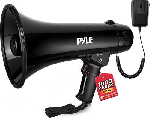Pyle megaphone speaker with - pyle, pa