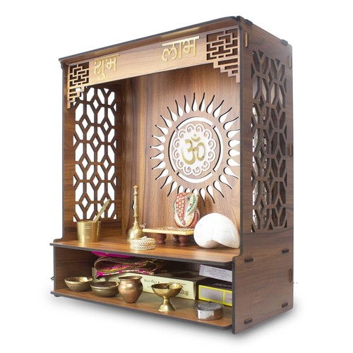 Wooden pooja mandir temple - pooja, for