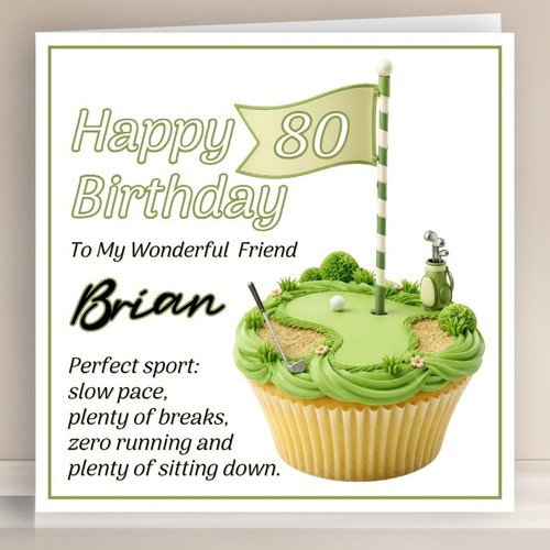 Personalised birthday card - personalised,