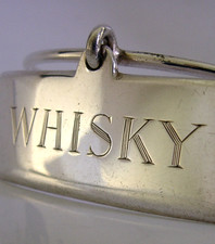 Unusual sterling silver whisky - sterling,