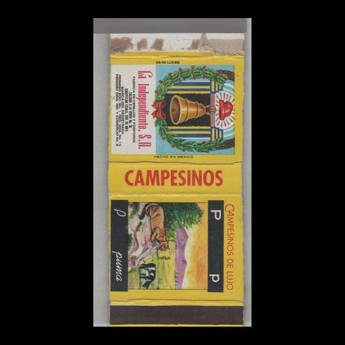 Matchbox cover cow - matchbox,