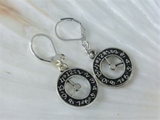 Cute Antique Silver Clock Face