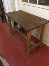 Vintage Science Bench / Dining / Kitchen Table / Island / School Art Bench.
