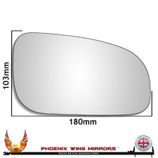 For Volvo V70 2000-2003 Convex Wing Door Mirror Glass Right Hand Drivers Side