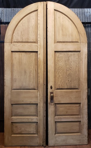 Pair newly stripped arched - of,