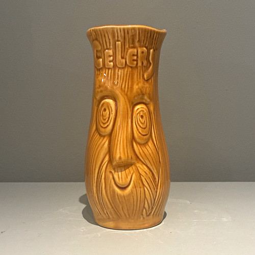 Sadler brown ceramic - ceramic, vase