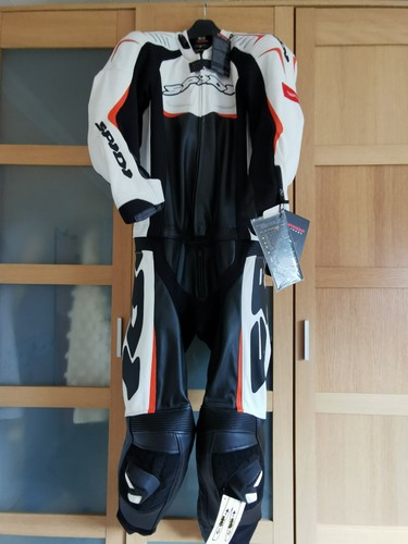 Spidi two piece leather suit - two,