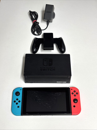Nintendo switch console - nintendo, neon