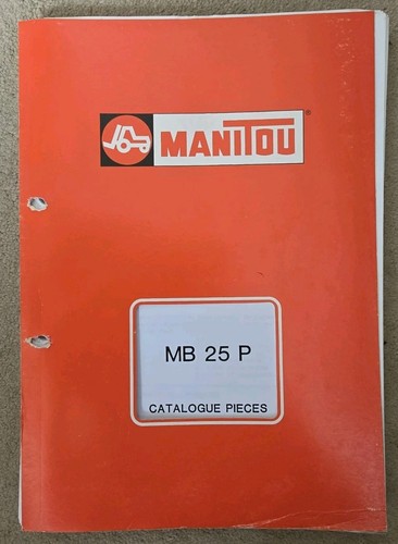 Manitou mb25p forklift chassis - manitou,