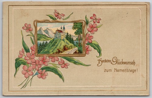 1914 german name - german, postcard