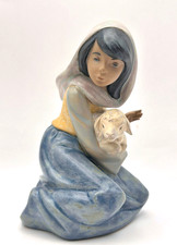 Lladro 5484  Lost Lamb Vintage Porcelain Figurine in GRES - RARE FIND!