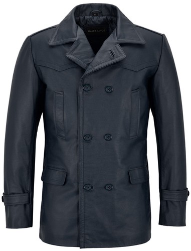 Kriegsmarine mens leather coat - mens,